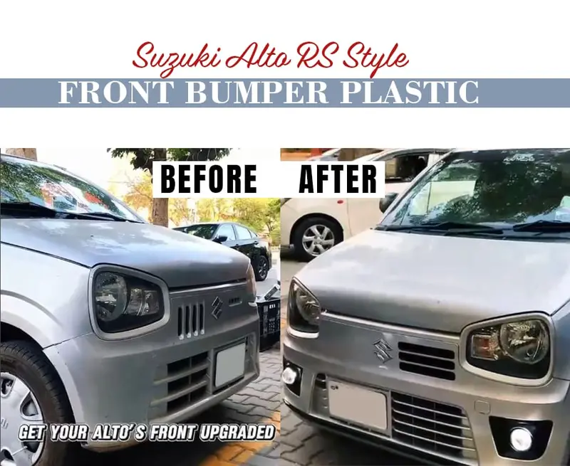 Suzuki Alto Rs Style Front Bumper Plastic 2018 - 2025 1