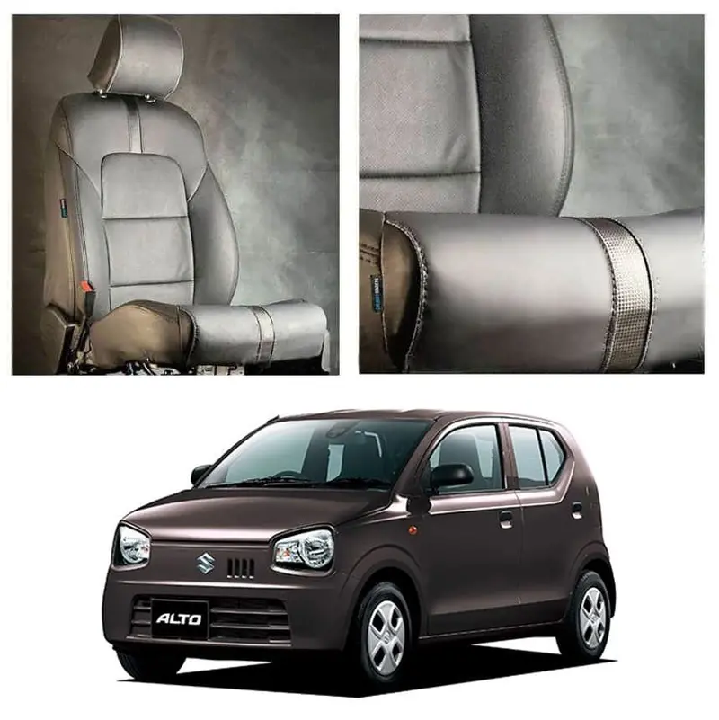 Suzuki Alto Type R Black Black Seat Covers 2018 - 2025 1