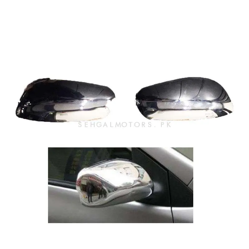 Suzuki Alto Vx/Vxr Side Mirror Cover 2018 - 2025 - - Rs Style- Chrome Mirror Ma00159 2