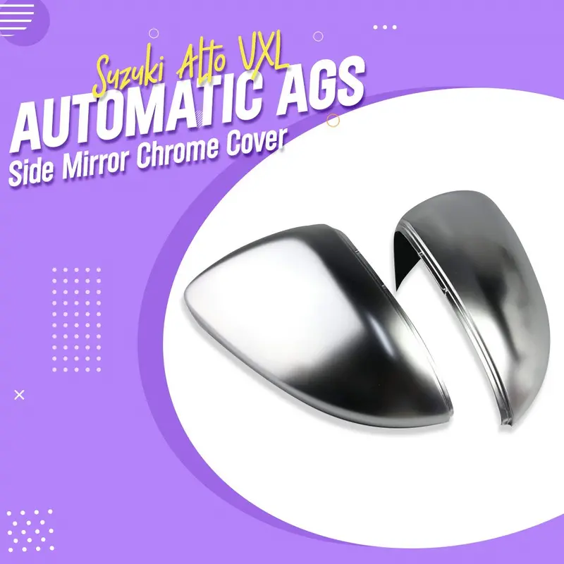 Suzuki Alto Vxl Automatic Ags Side Mirror Chrome Cover 2018 - 2025 - - Ma001232 1