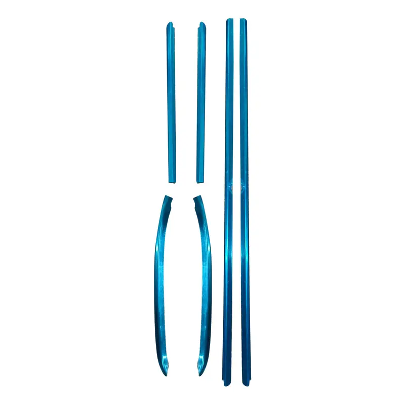 Suzuki Alto Window Weather Strips Chrome 2018 - 2025 - 6 Pcs 2