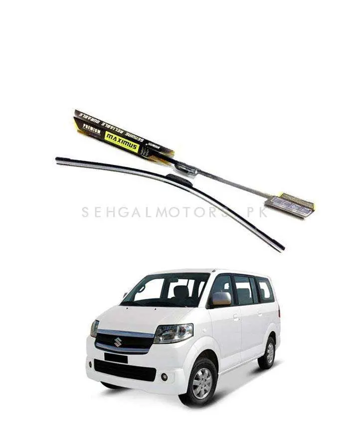 Suzuki Apv Maximus Premium Silicone Wiper Blades 2005 - 2019 1