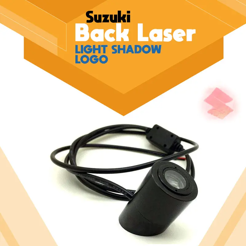 Suzuki Back Laser Light Shadow Logo 1