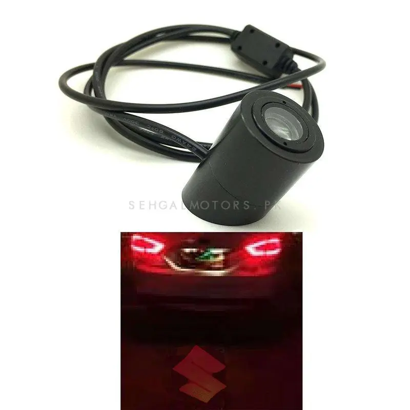 Suzuki Back Laser Light Shadow Logo 2