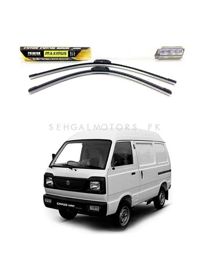 Suzuki Bolan Maximus Premium Silicone Wiper Blades 1988 - 2012 1