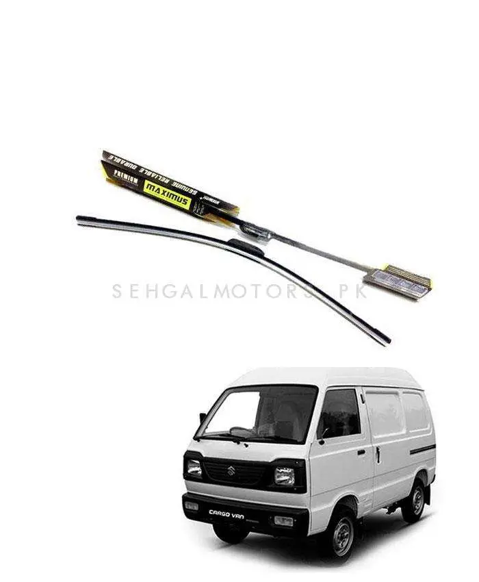 Suzuki Bolan Maximus Premium Silicone Wiper Blades 2012 - 2019 1