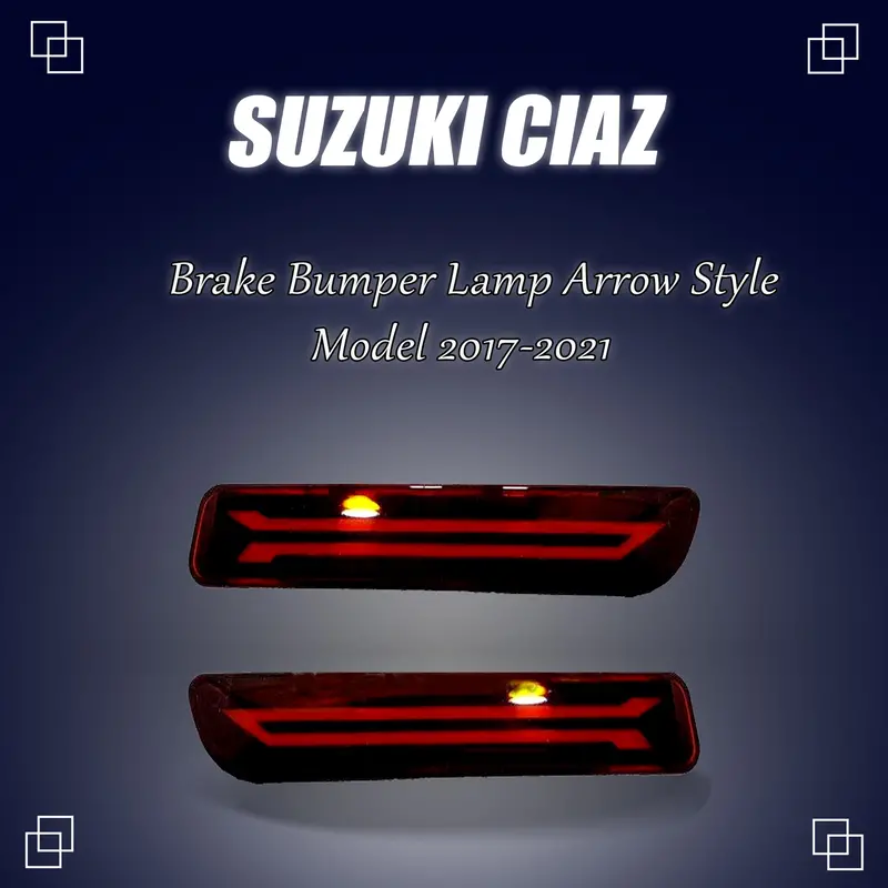 Suzuki Ciaz Back Bumper Third Brake Lamp Arrow Style 2017 - 2024 1