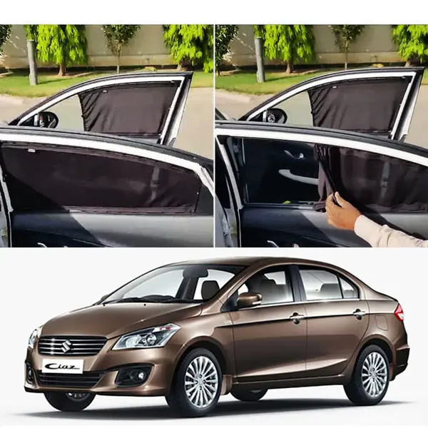Suzuki Ciaz Custom Fit Retractable Curtains - Sun Shade - Parda 1