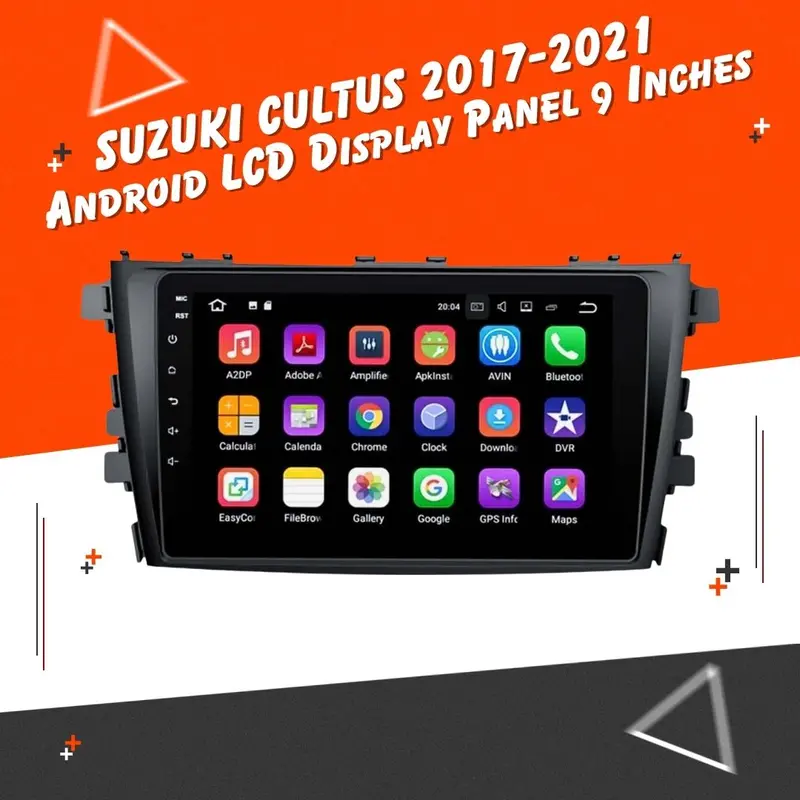 Suzuki Cultus Android Lcd Black 9 Inches New Model 2017 - 2025 1