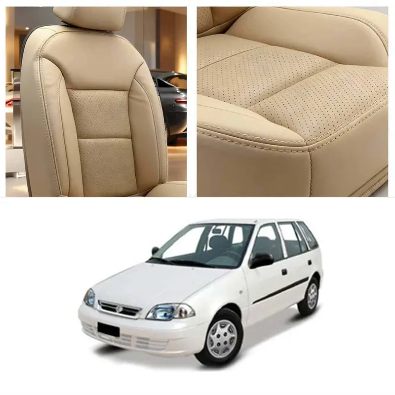 Suzuki Cultus Breathable Beige Seat Covers 2007 - 2017 1