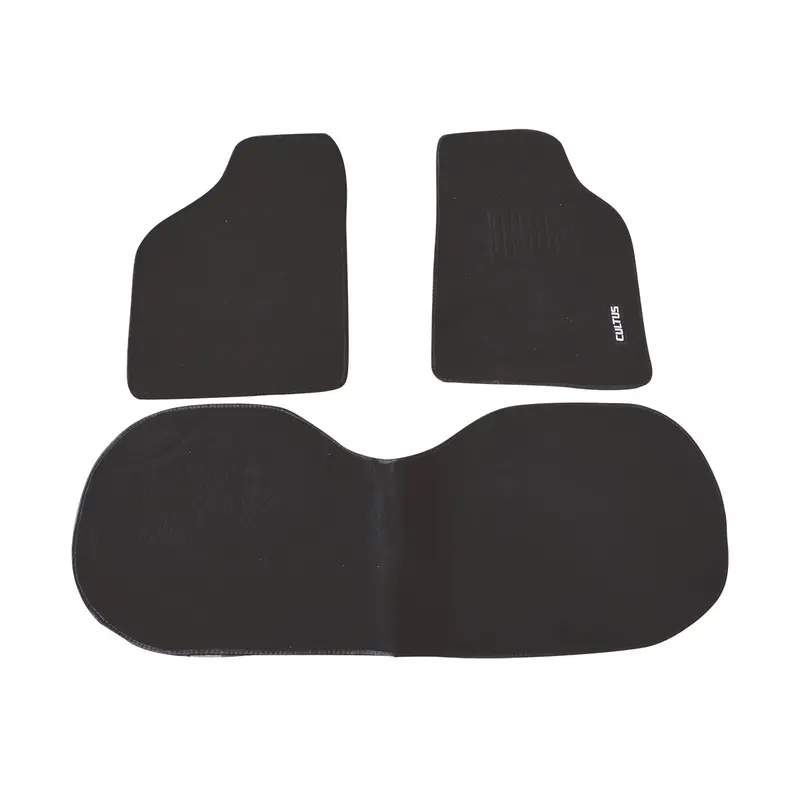 Suzuki Cultus Carpet Custom Floor Mat Black Mix Design New Model 3 Pcs 2017 - 2025 2