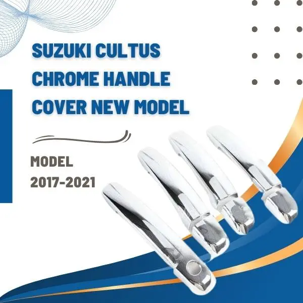Suzuki Cultus Chrome Handle Cover New Model 2017 - 2025 1