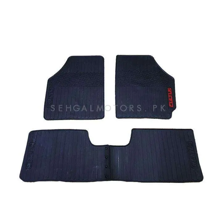Suzuki Cultus Custom Fit Pvc Rubber Floor Mat Black New 2017 - 2025 2