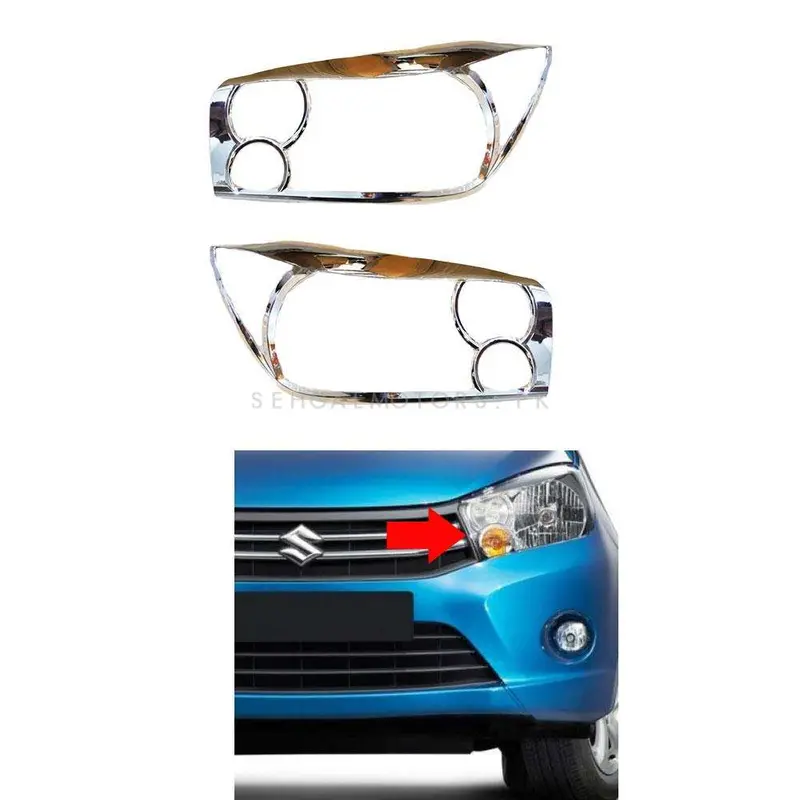 Suzuki Cultus Head Light Chrome Trim New Model 2017 - 2025 2
