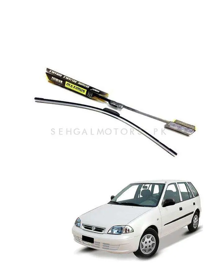 Suzuki Cultus Maximus Premium Silicone Wiper Blades 2000 - 2017 1