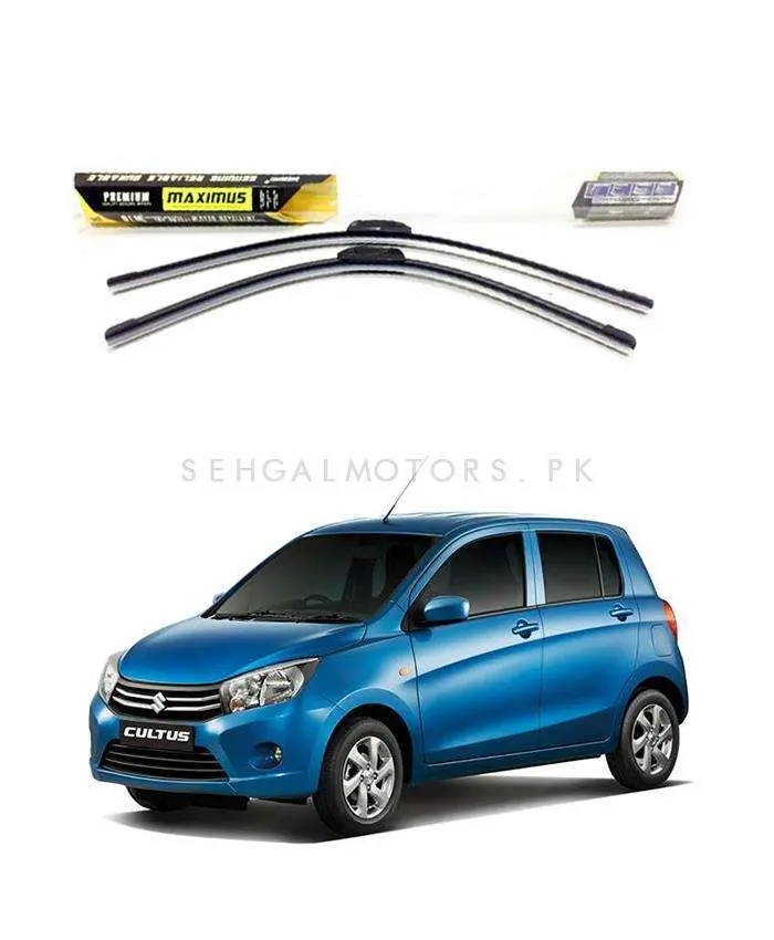 Suzuki Cultus Maximus Premium Silicone Wiper Blades 2017 - 2025 1
