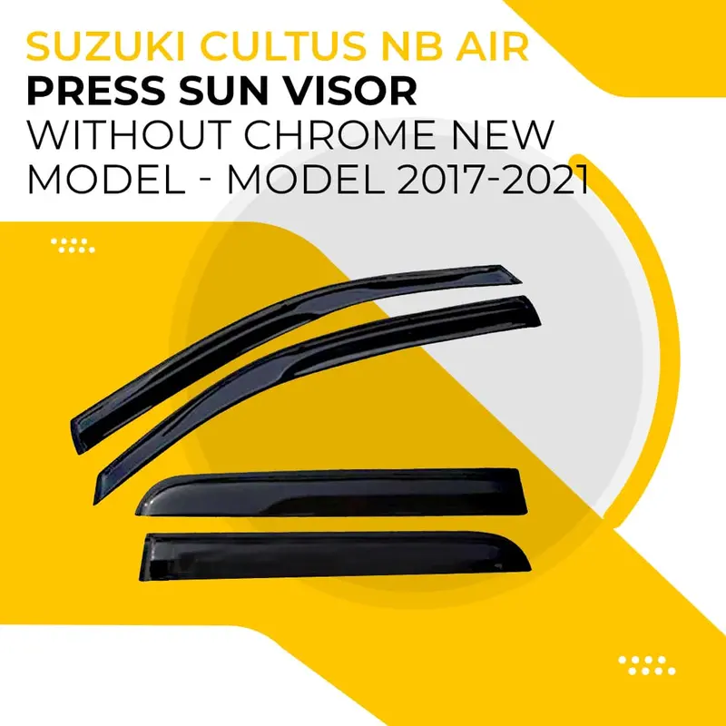 Suzuki Cultus Nb Air Press Sun Visor Without Chrome New Model 2017 - 2025 1