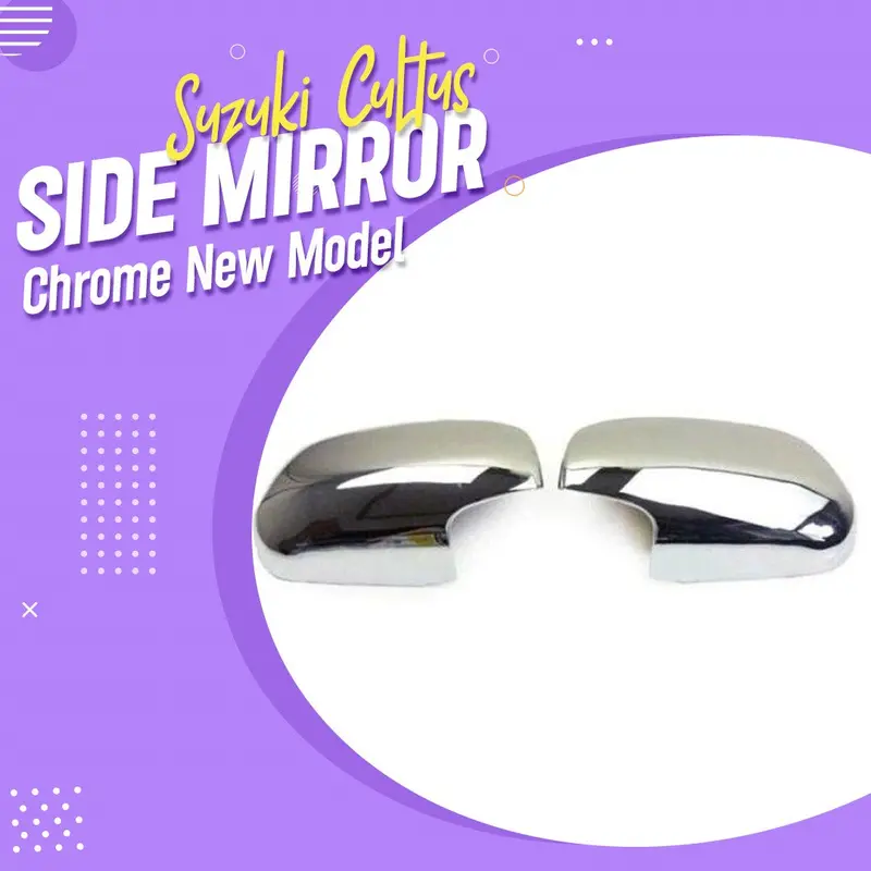 Suzuki Cultus Side Mirror Chrome New Model 2017 - 2025 - Ma00637 1