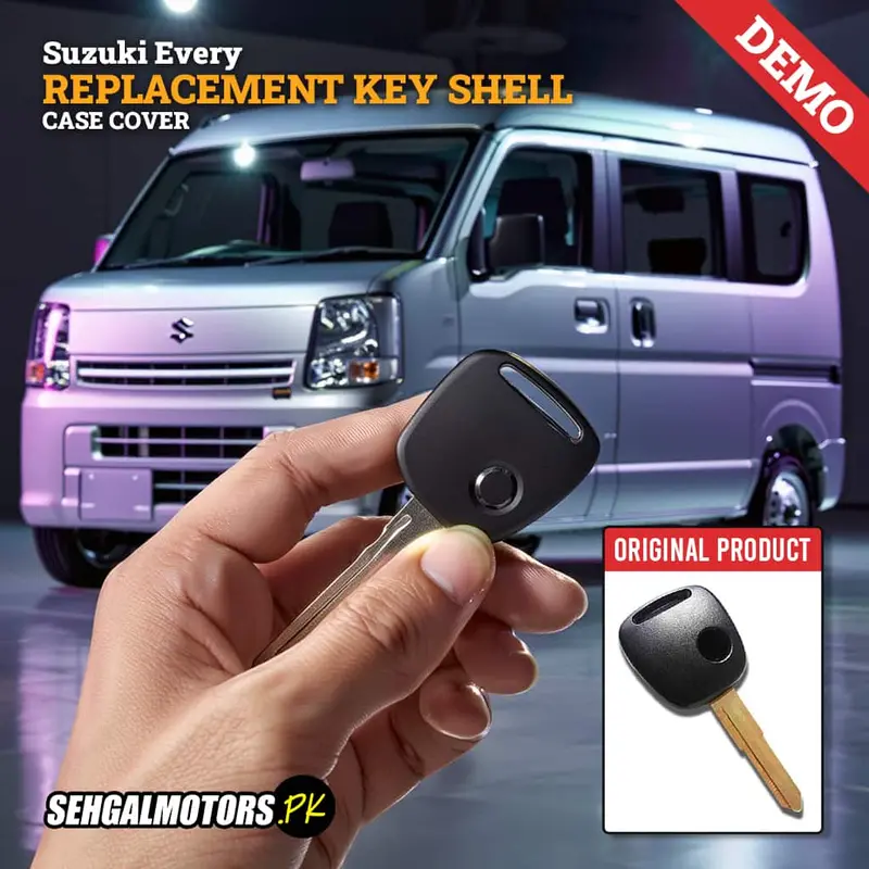 Suzuki Every Key Shell Case Cover Black 2005 - 2019 - Replacement Casing 1