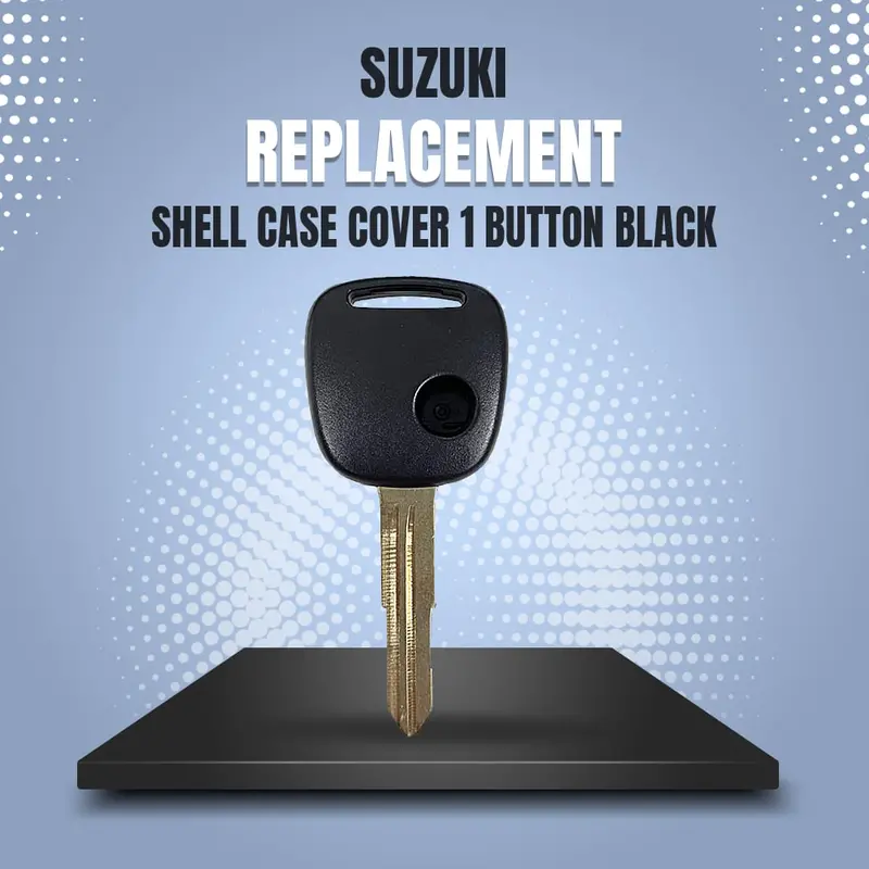 Suzuki Every Key Shell Case Cover Black 2005 - 2019 - Replacement Casing 2
