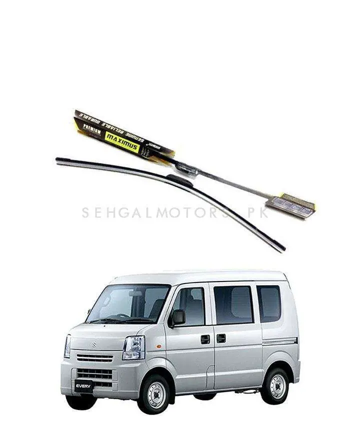Suzuki Every Maximus Premium Silicone Wiper Blades 2005 - 2018 1