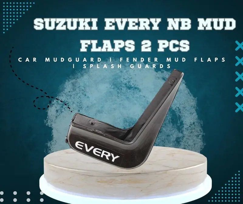 Suzuki Every Mud Flaps 2 Pcs 2005 - 2018 - Car Mudguard | Fender Mud Flaps | Splash Guards 1