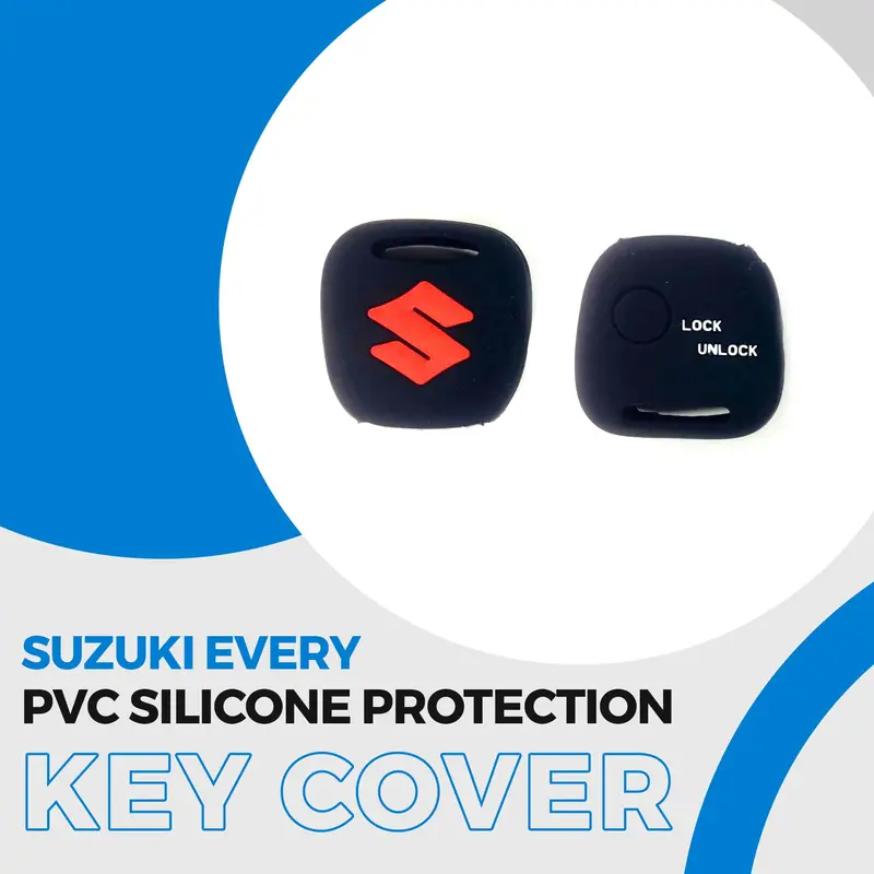 Suzuki Every Pvc Silicone Protection Key Cover 2005 - 2018 - Full Cover Remote Case Keyless Protector Jacket 1