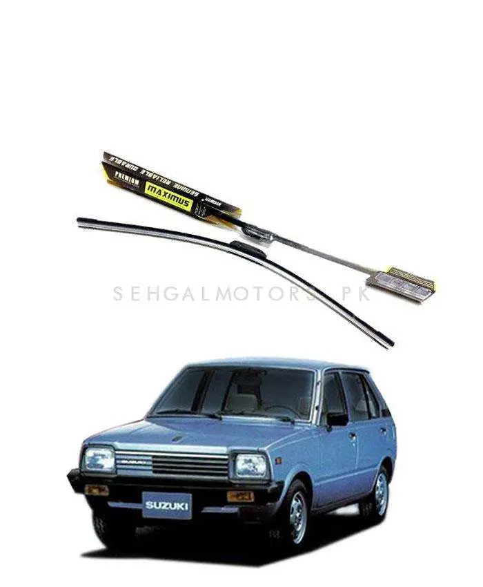 Suzuki Fx Maximus Premium Silicone Wiper Blades 1984 - 2001 1