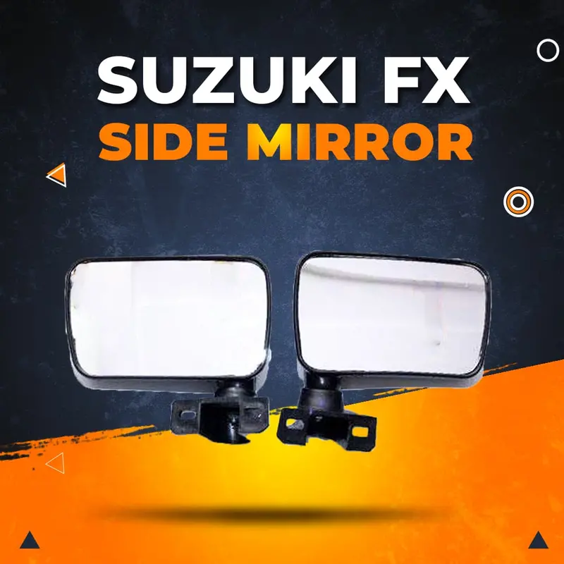 Suzuki Fx800 Fancy Side Mirrors Pair 1980 - 1991 1