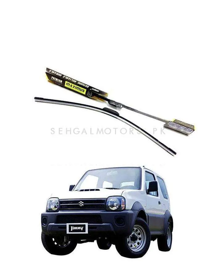 Suzuki Jimny Maximus Premium Silicone Wiper Blades 1998 - 2019 1