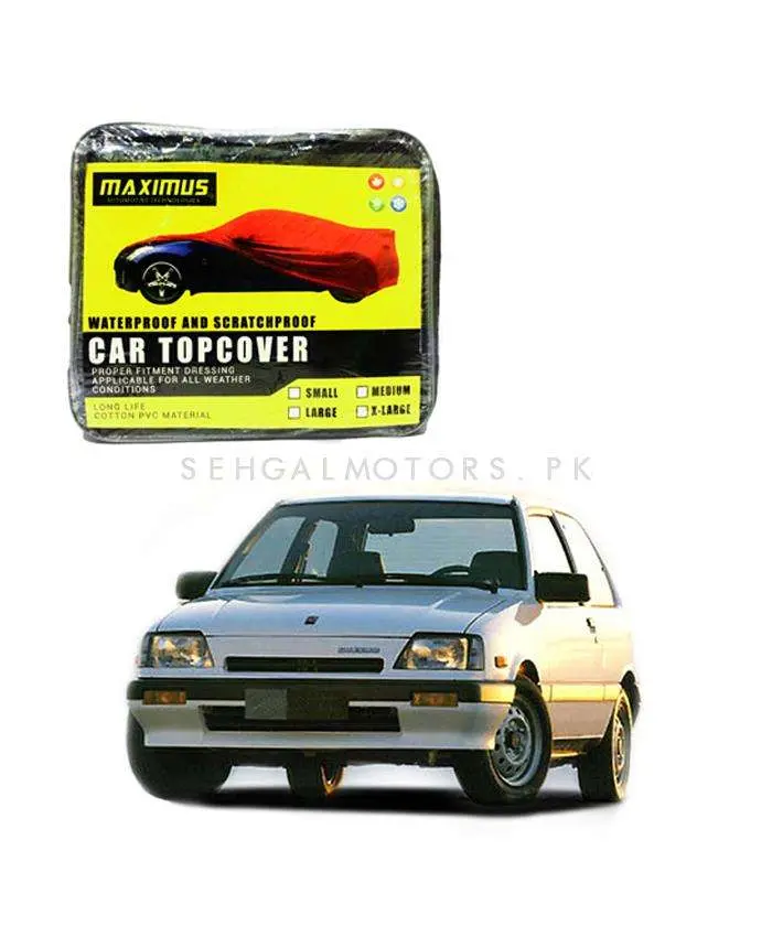Suzuki Khyber Maximus Non Woven Car Top Cover 1990 - 1999 - Scratchproof Waterproof 1