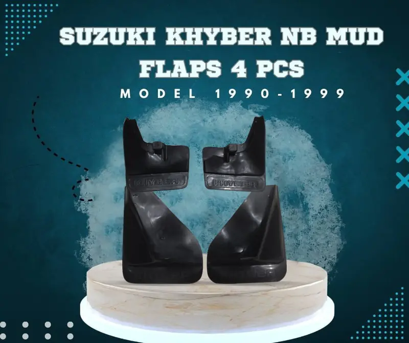 Suzuki Khyber Mud Flaps 4 Pcs 1990 - 1999 1
