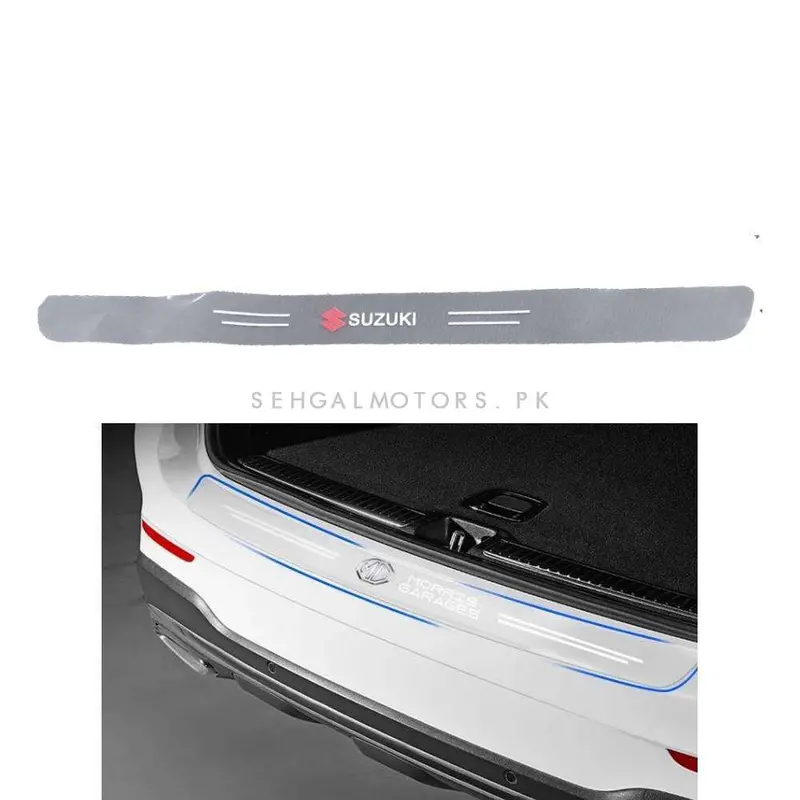 Suzuki Logo Back Bumper Protector Transparent 2