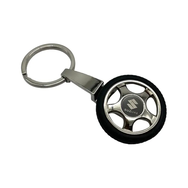 Suzuki Logo Tire Tyre Keychain Keyring 2