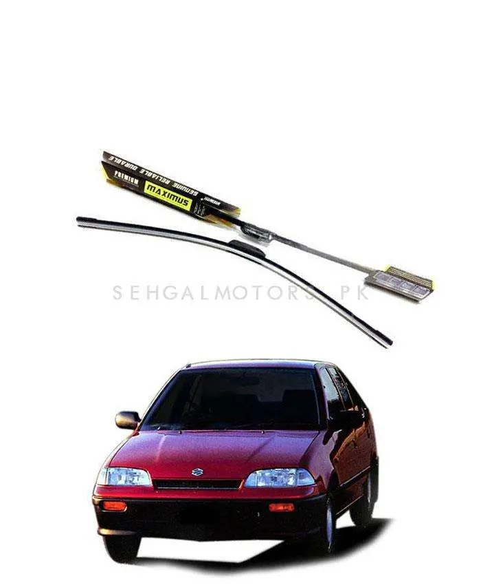 Suzuki Margalla Maximus Premium Silicone Wiper Blades 1992 - 1999 1