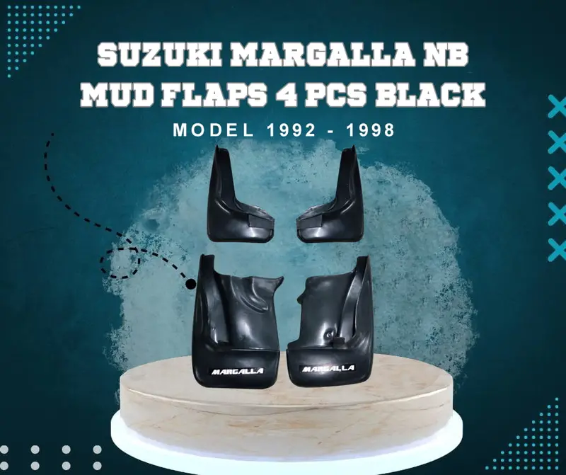 Suzuki Margalla Mud Flaps 4Pcs 1992 - 1998 1