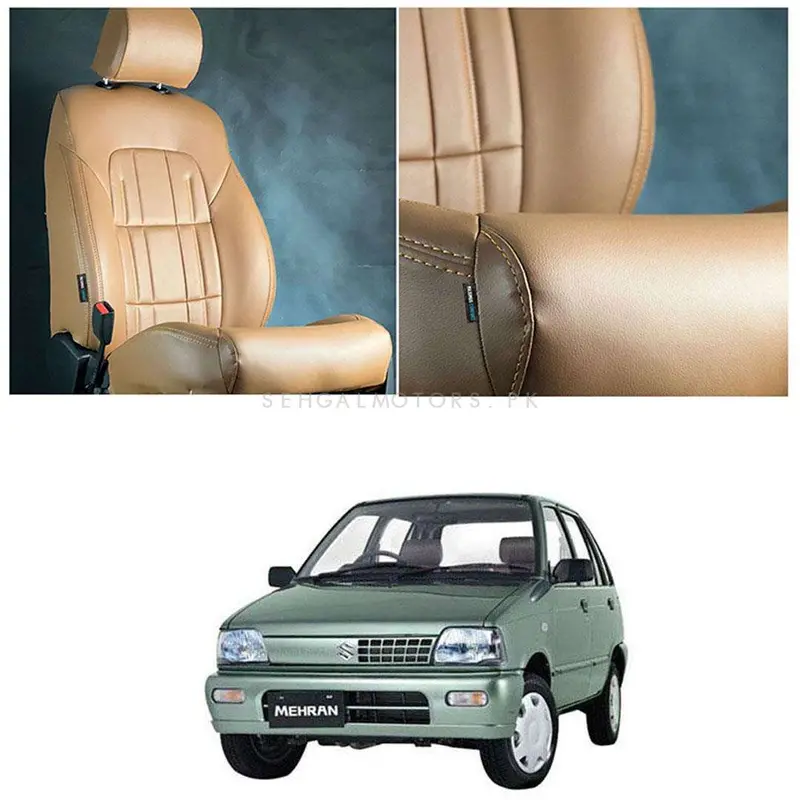 Suzuki Mehran Audi Style Brown Brown Seat Covers 1988 - 2021 1