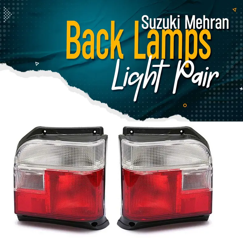 Suzuki Mehran Back Lamps Light Pair 2012 - 2019 2
