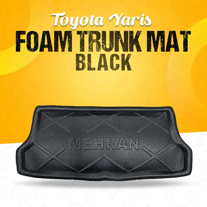 Suzuki Mehran Foam Trunk Mat Mix Design 2012 - 2019 - Cargo Boot Liner Diggi Protection Tray Cover 1