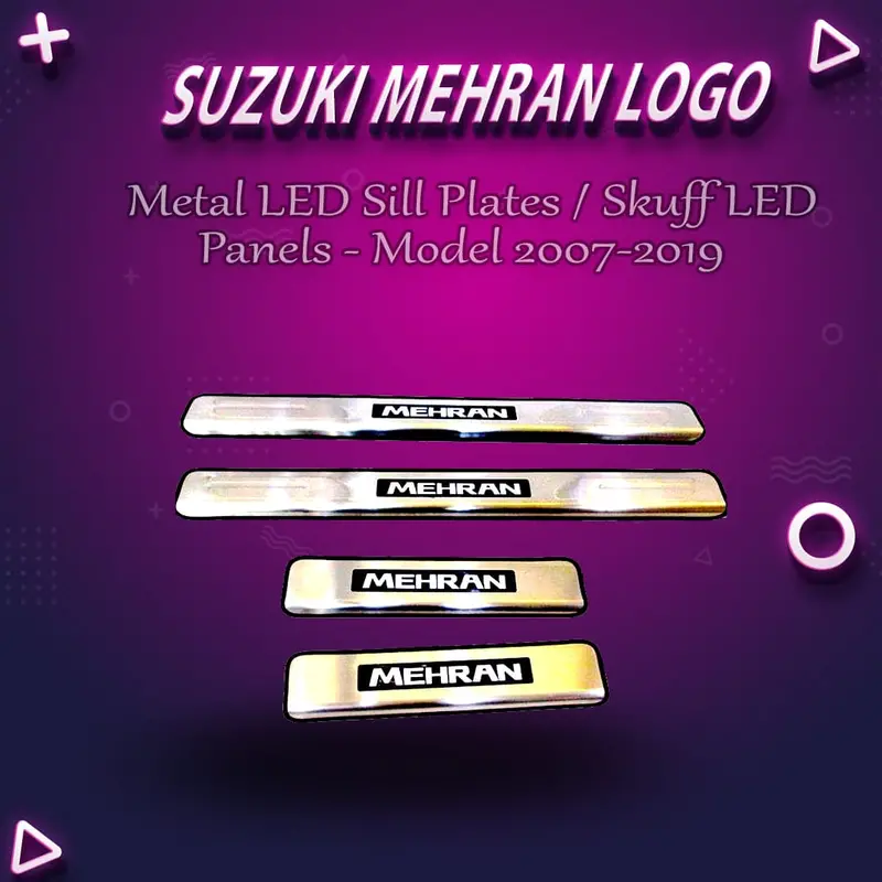 Suzuki Mehran Metal Led Sill Plates / Skuff Led Panels 2012 - 2019 1