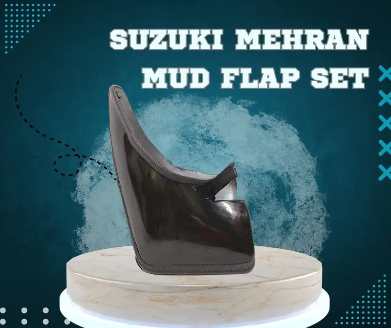 Suzuki Mehran Mud Flap Set - Car Mudguard | Fender Mud Flaps | Splash Guards 1