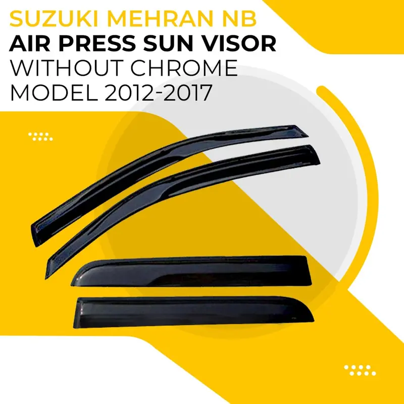 Suzuki Mehran Nb Air Press Sun Visor Without Chrome 2012 - 2019 1