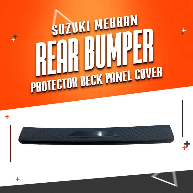 Suzuki Mehran Rear Bumper Protector Deck Panel Cover 2012 - 2019 1
