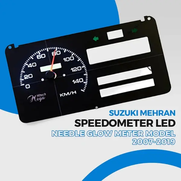 Suzuki Mehran Speedometer Led Needle Glow Meter Model 2007 - 2019 1