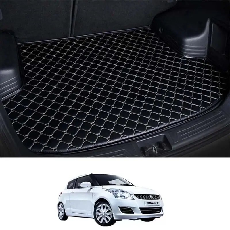 Suzuki Swift 7D Eco Trunk Mat (With Black Or Beige Stitch) Model:2012-2021 1