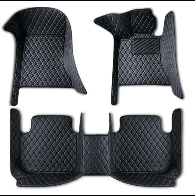 Suzuki Swift 7D Floor Mat Black (With Black & Beige) Model 2022-2023 1