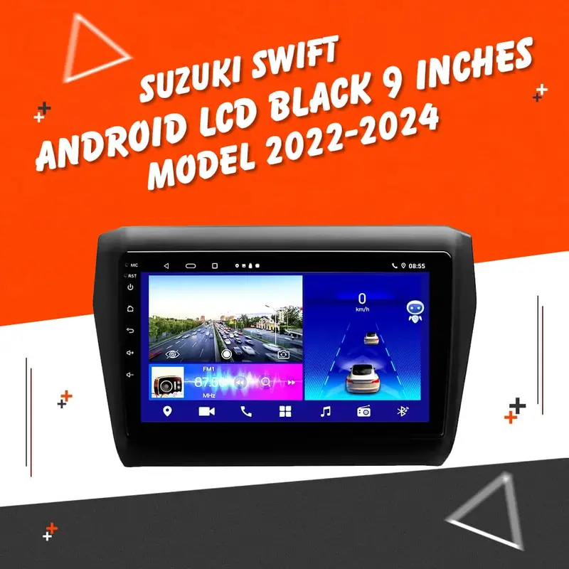 Suzuki Swift Android Lcd Black 9 Inches 2022 - 2024 1