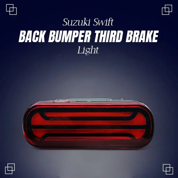 Suzuki Swift Back Bumper Third Brake Light 2023 - 2026 1