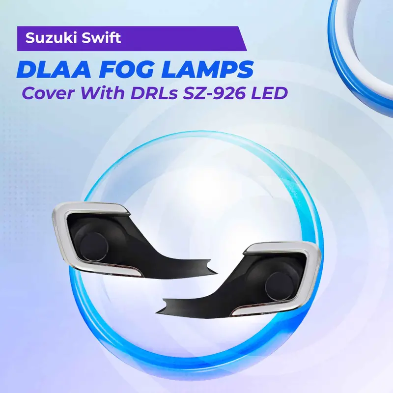 Suzuki Swift Dlaa Fog Lamps Cover With Drls Sz-926-L2 Led 2022 - 2024 1
