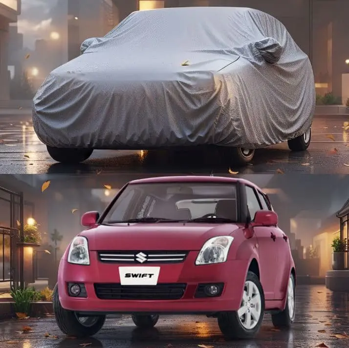 Suzuki Swift Maximus Non Woven Car Top Cover 2010 - 2017 - Scratchproof Waterproof 1